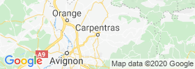 Carpentras map